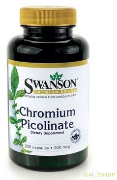 Swanson króm chromium picolinate kapsz.