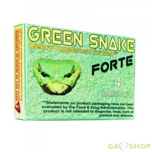 Green snake kapszula