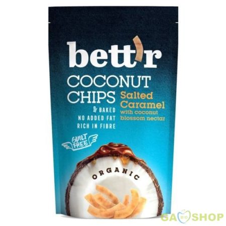 Bettr bio kókusz chips sós-karamell 70 g