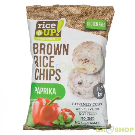 Rice up rizs chips paprikás 60 g