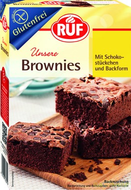 Ruf gluténmentes brownie por