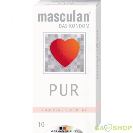 Masculan óvszer pur 10 db 10 db