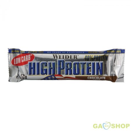 Weider low carb protein szelet csoki 50 g