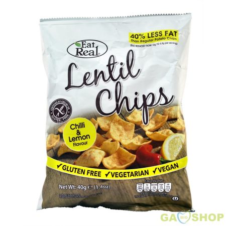 Eat real lencse chips chili-citrom