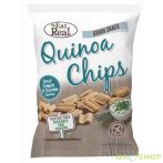 Eat real quinoa chips tejföl-snidling