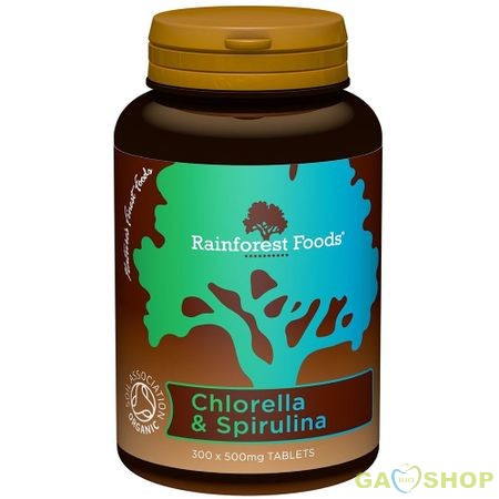 Rainforest bio chlor.-SPIRULINA 300 db