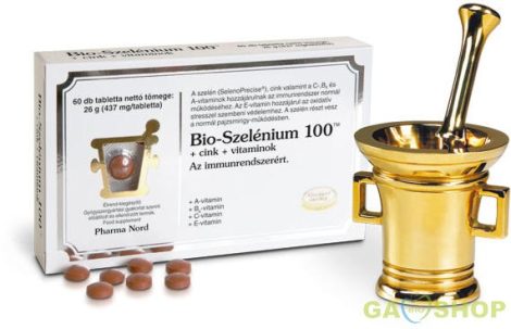 BIO-SZELÉNIUM 100+CINK+VITAMINOK 120 DB