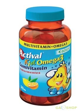 Béres actival kid omega-3 gumivitamin