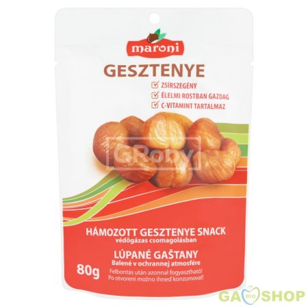 MARONI HÁMOZOTT GESZTENYE SNACK