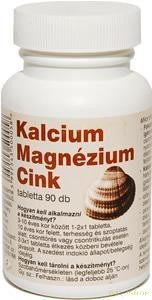 Kalcium,magnézium,cink tabletta 90 db