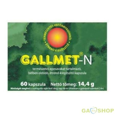 Gallmet-n kapszula 60 db