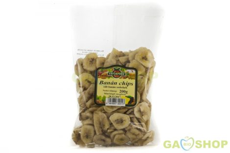 Naturfood banán chips 200 g