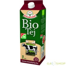 Zöldfarm bio tej friss 3.5 % 1000 ml (  Csak személyes átvétellel Dunaharasztin )