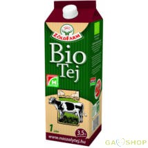 Zöldfarm bio tej friss 3.5 % 1000 ml (  Csak személyes átvétellel Dunaharasztin )