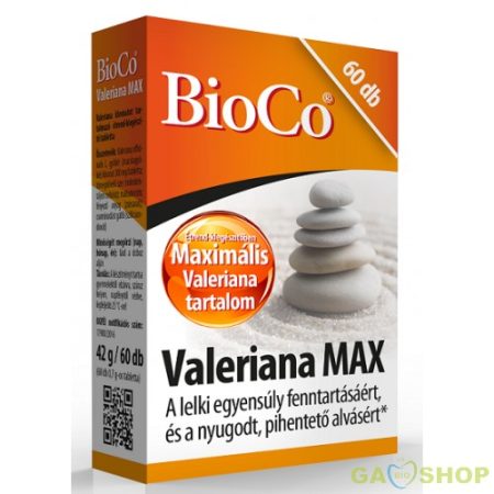 Bioco valeriana max tabletta