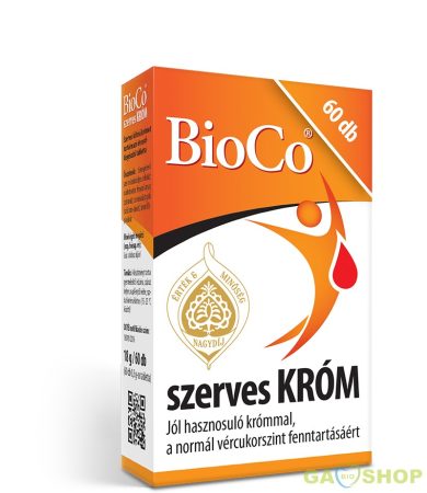 Bioco szerves króm tabletta