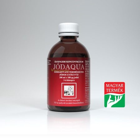 Jódaqua jódos gyógyviz 200 ml 