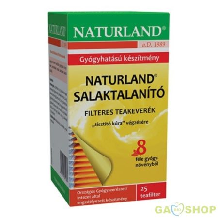 Naturland salaktalanító tea 25 filteres 25 filter