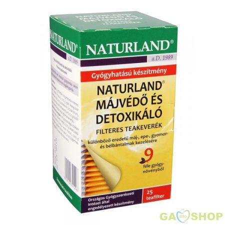 Naturland májvédő tea 25 filteres 25 filter