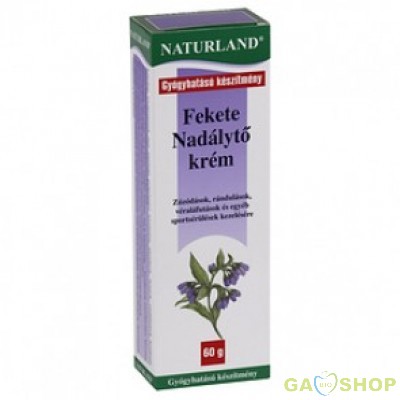 Naturland feketenadálytő krém 60 g 