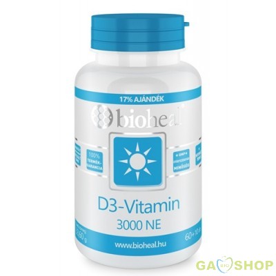 Bioheal d3 vitamin lágykapszula