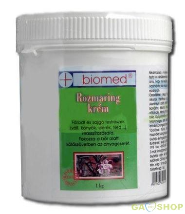 Biomed rozmaring krém 1000 g