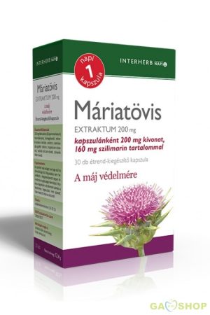 Interherb máriatövis extraktum 30 db