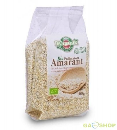 Biorganik bio puffasztott amarant 100 g