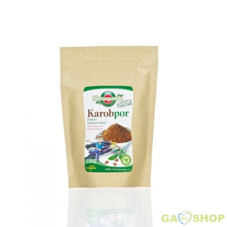 Biorganik natúr karobpor 250 g