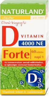 Naturland d-vitamin tabletta forte