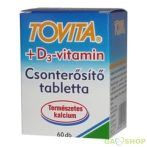 Tovita csonterősítő tabletta+d3 vitamin