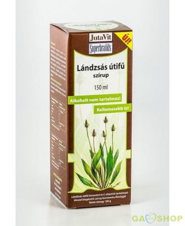 Jutavit lándzsás útifű szirup 100+50 ml