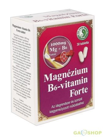 Dr.chen magnézium b6-vitamin forte tabl.