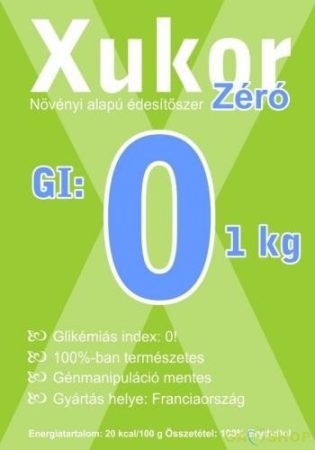 Xukor édesítőszer zéró 1000 g