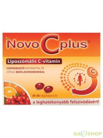 Novo c plus liposzómális c-vitamin 30 db