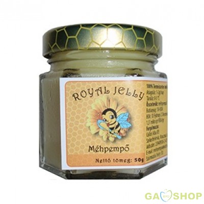 Royal jelly természetes méhpempő 50 g