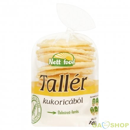 Nett food tallér kukoricából