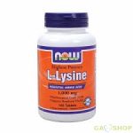 Now l-lysine tabletta