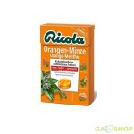 Ricola cukor narancs-menta