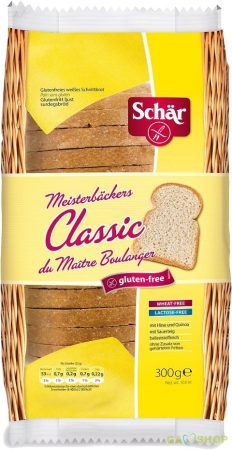 Schär gluténmentes classic fehér kenyér