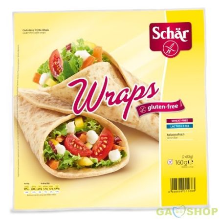 Schär gluténmentes wraps