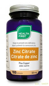 Health first zinc kapszula