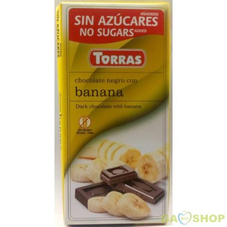 Torras étcsokoládé banános