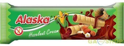 Alaska Huzelnut cream extrudált gluténmentes kukorica rúd