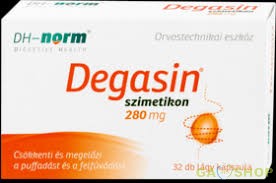 DEGASIN KAPSZULA 32 DB 280 MG